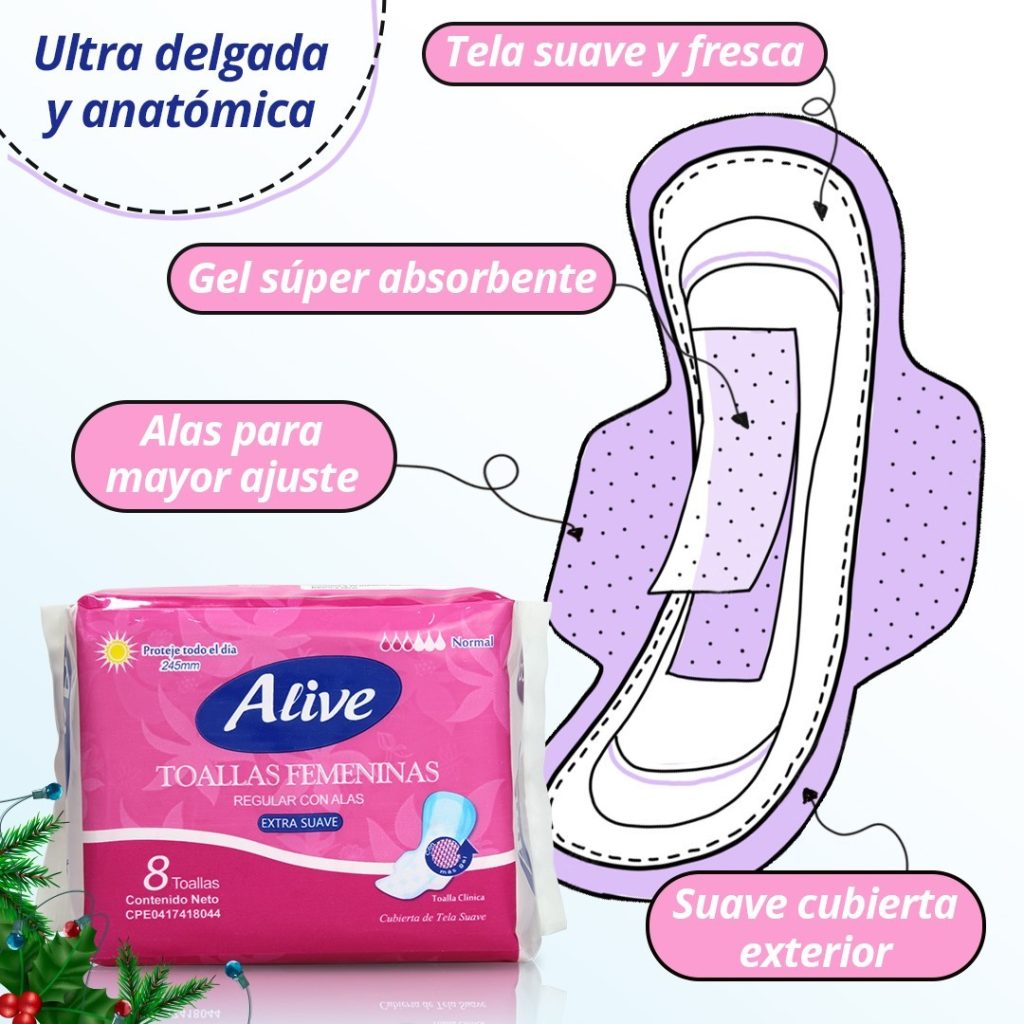 Toallas Femeninas Alive